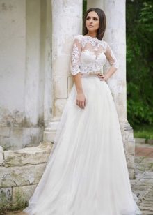 Gaun pengantin dalam gaya Kate Middleton
