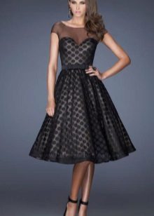 La Femme A-line kjole