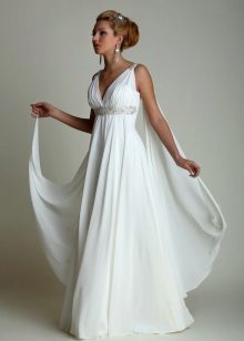 Vestido de novia de estilo imperio