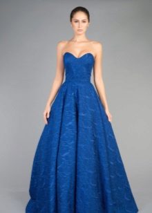 Modré večerní šaty nádherné