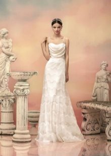 Vestido de novia al estilo griego.