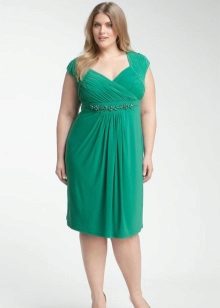 Short dress with Empire bodice