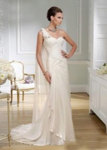 Vestido de noiva estilo grego com batto