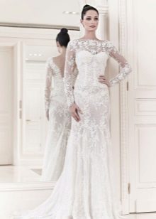 Vestido de novia de la colección sirena 2014.