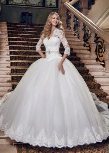 Vestido de noiva magnífico da coleção Shining ternura de Eva Utkina