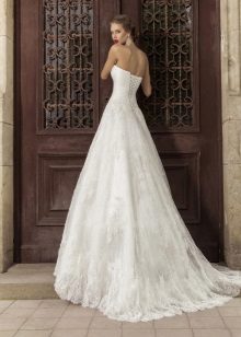 Provence A-line svatební šaty