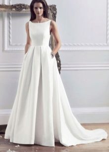 Elegante abito da sposa A-Line