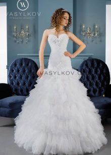 Magnífico vestido de novia la sirena de Cornflowers