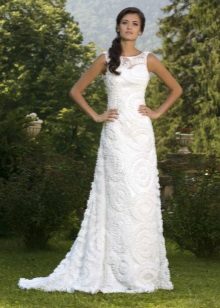Vestido de noiva da coleção Brilhante de Hadassa com renda
