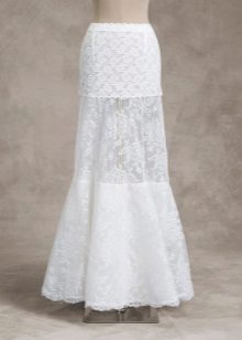 Svatební Petticoat s pružnými kroužky