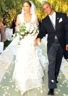 Jennifer Lopez Vera Wang esküvői ruha