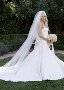 Svatební šaty Avril Lavigne z Vera Wong
