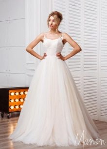 שמלת חתונה מאן-מארי מאוסף של 2016 של מפואר
