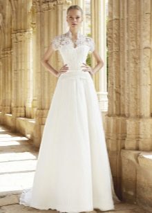 Vestuvinė suknelė iš Raimon Bundo a-siluetas