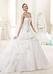 Classic multi-layered wedding dress