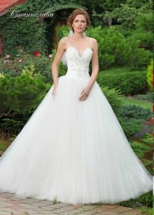 Magnífico vestido de novia de Lady White