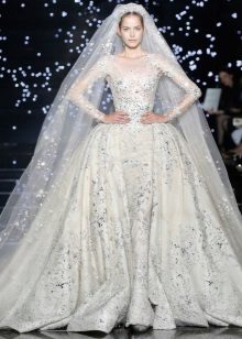 Vestido de novia de Zuhair Murad magnífico.
