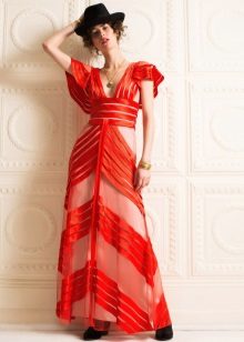 Organza Grindų ilgio laisvalaikio suknelė