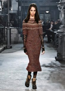 Tweed Kjole af Chanel