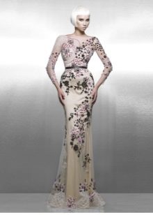 Floral Evening Gown