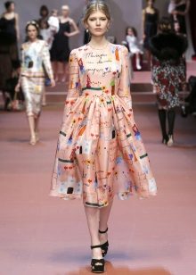 Dolce & Gabbana nieuwe boog vintage jurk