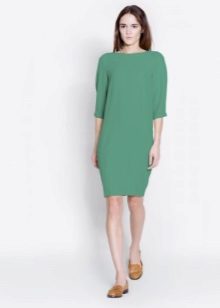 Dress straight silhouette for low women