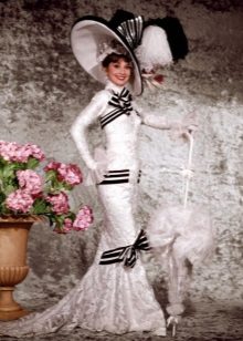 Šaty Mermaid Audrey Hepburn