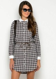 Dress-shirt for figure type Pear