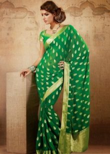 Zöld sari