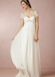 ارتفاع فستان الزفاف الخصر