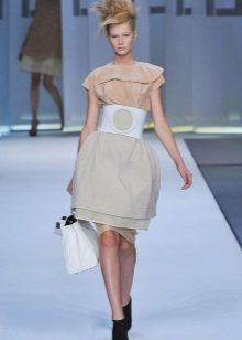 Bag to dress with bell skirt