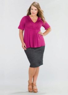 office pencil skirt voor vrouwen met overgewicht