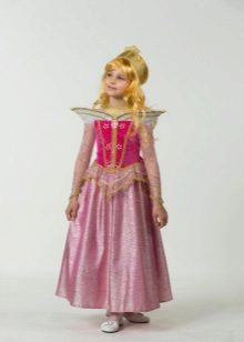 Naujųjų metų mergaitės princesės suknelė