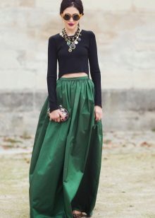 skirt emerald