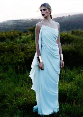 Kreikkalainen tyyli häät mekko