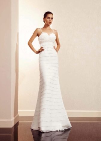 فستان زفاف متعدد الطبقات من كيوبيد برايدال
