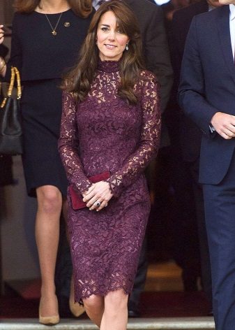 Escritório elegante vestido Kate Middleton