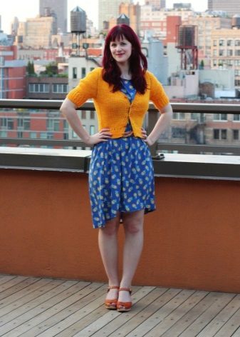  Color Staple Dress Cardigan