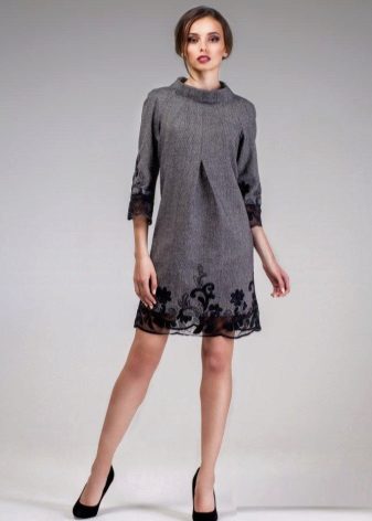 tweed blonder kjole