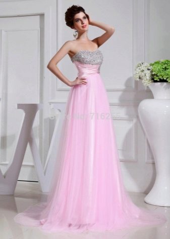 pink dress sa kasal