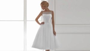 Midi Length Wedding Dress