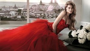 שמלת כלה אדומה - עבור הכלות הבהירות ביותר