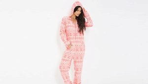 Pijama de terry quente feminino