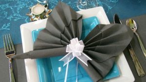 Origami iš servetėlių: gražios idėjos ir vykdymo būdai