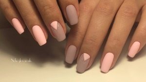 Beige-pink manicure - mga ideya sa disenyo at mga tampok ng disenyo