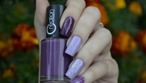 Lavendel-manicure: mode-ideeën en kleurkenmerken