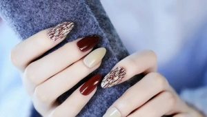 Intressanta idéer för oval nagel design