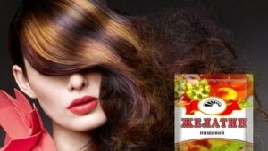 Lamination hair gelatin at home