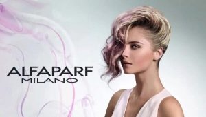 Color palette of hair colors Alfaparf Milano