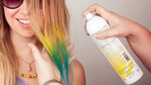 Sprej-barvení vlasů: rysy a jemnosti volby